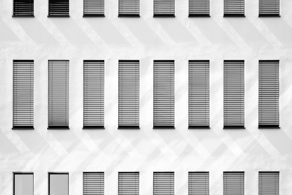 Windows of a building in Nuremberg, 
